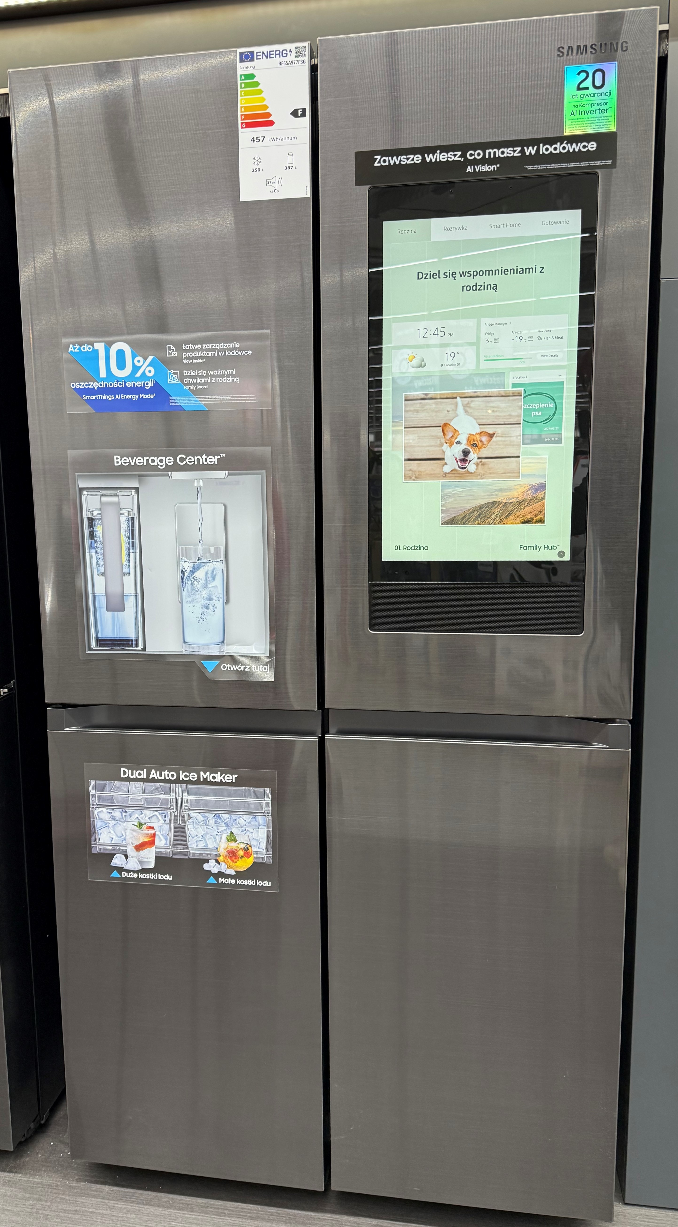 OUTLET - Lodówka SAMSUNG RF65A977FSG/EF