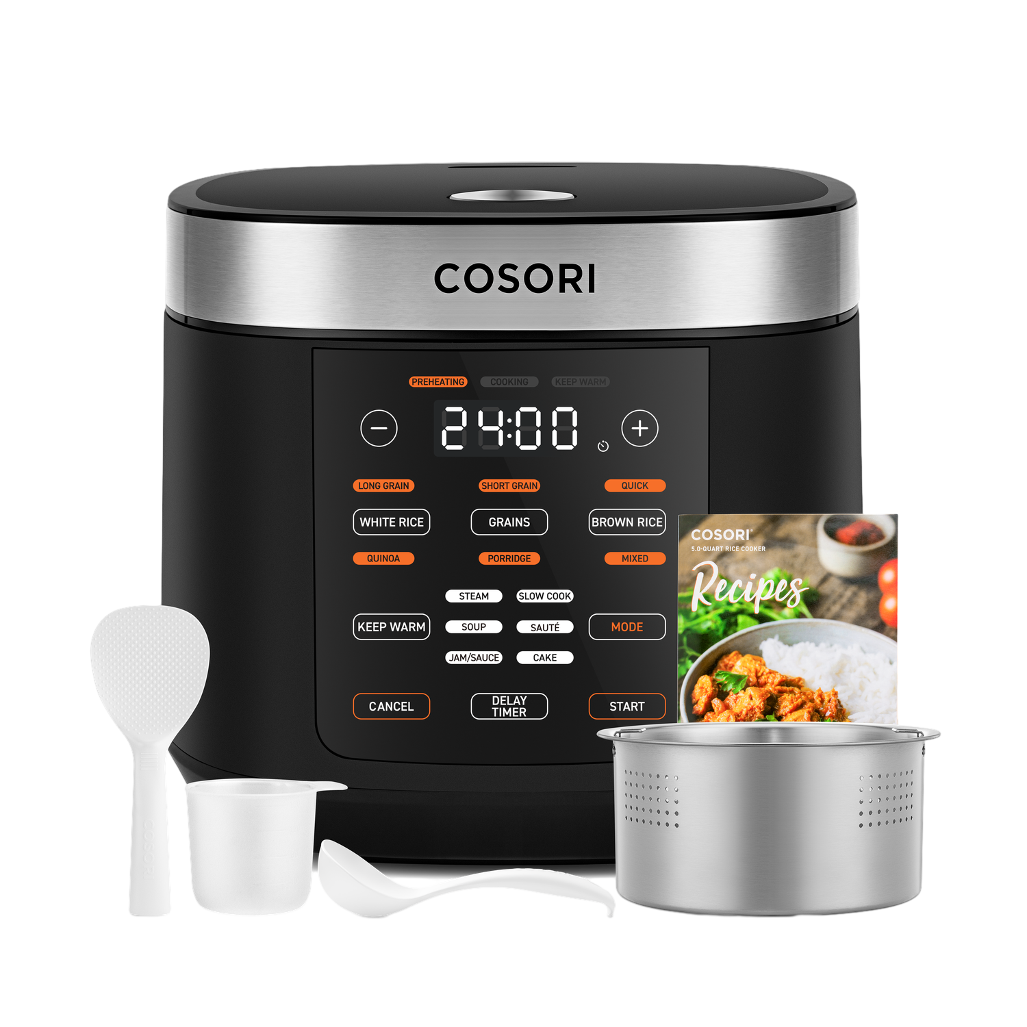 Cosori 5l - 8 Programma's Multicooker