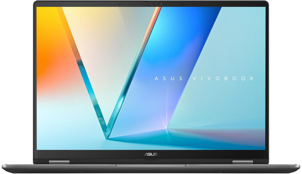 ASUS VivoBook 14 Flip TP3407SA-QL021W Szürke 2in1 eszköz (14" WUXGA Touch OLED/Core Ultra 7/16GB/1024 GB SSD/Win11H)