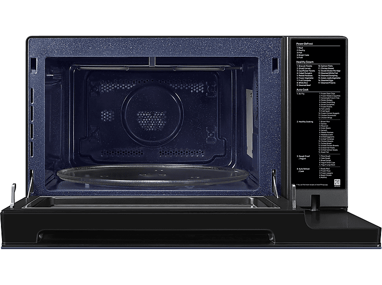 SAMSUNG MC32DB7746KDE1, Kombi-Mikrowelle (900 Watt, Grillfunktion, Heißluftfunktion & Dampffunktion)