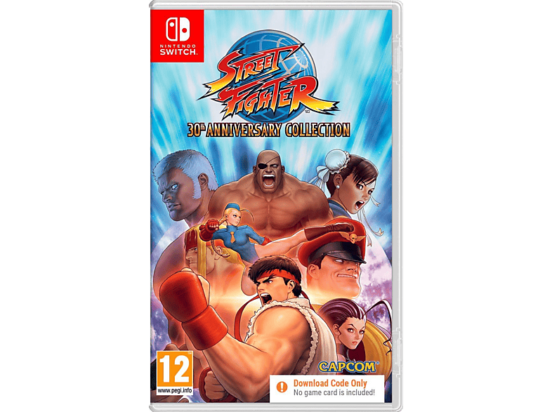 Nintendo Switch Street Fighter 30 Aniversario (Código en la caja)