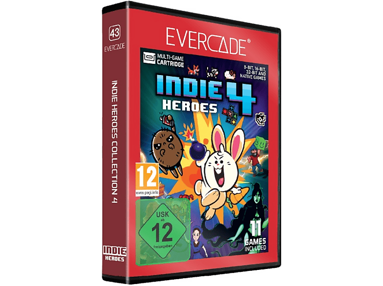 Blaze Evercade Indie Heroes Collection 4 [Cartridge]; Videogame