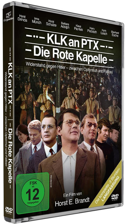DVD-Cover eines Films mit Menschen vor einem Gebäude. Text auf Deutsch.