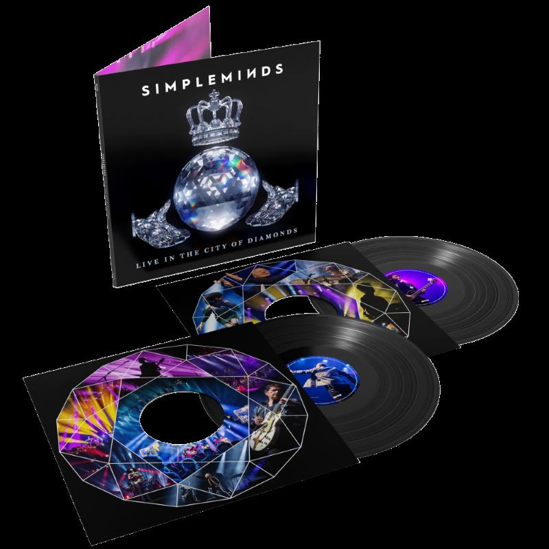 Pochette d'album Simple Minds.