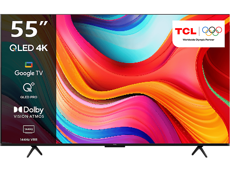 TCL 55T8B 55 inç 139 Ekran Uydu Alıcılı Smart 4K Ultra-HD QLED TV