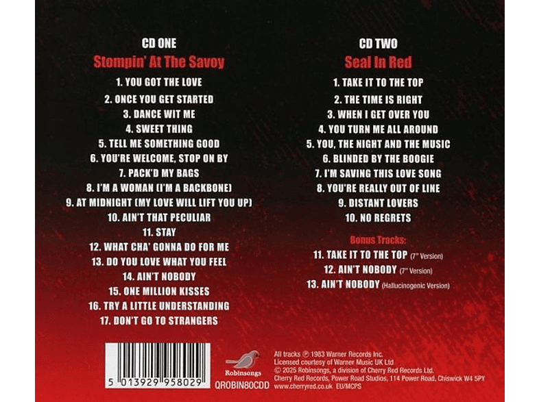 Chaka Rufus & Khan - Stompin' At The Savoy / Seal In Red [CD] — Foto 2 von 2