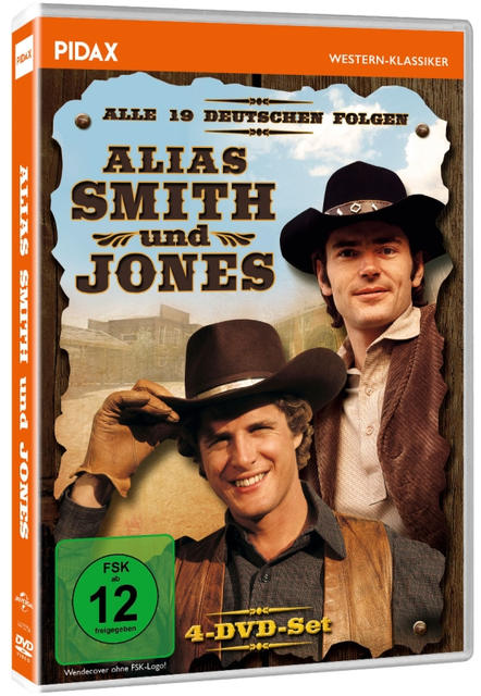 DVD-Hülle mit zwei Cowboys auf dem Cover und Text.