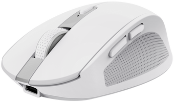 TRUST OZAA vezeték nélküli újratölthető optikai egér, fehér (24933)