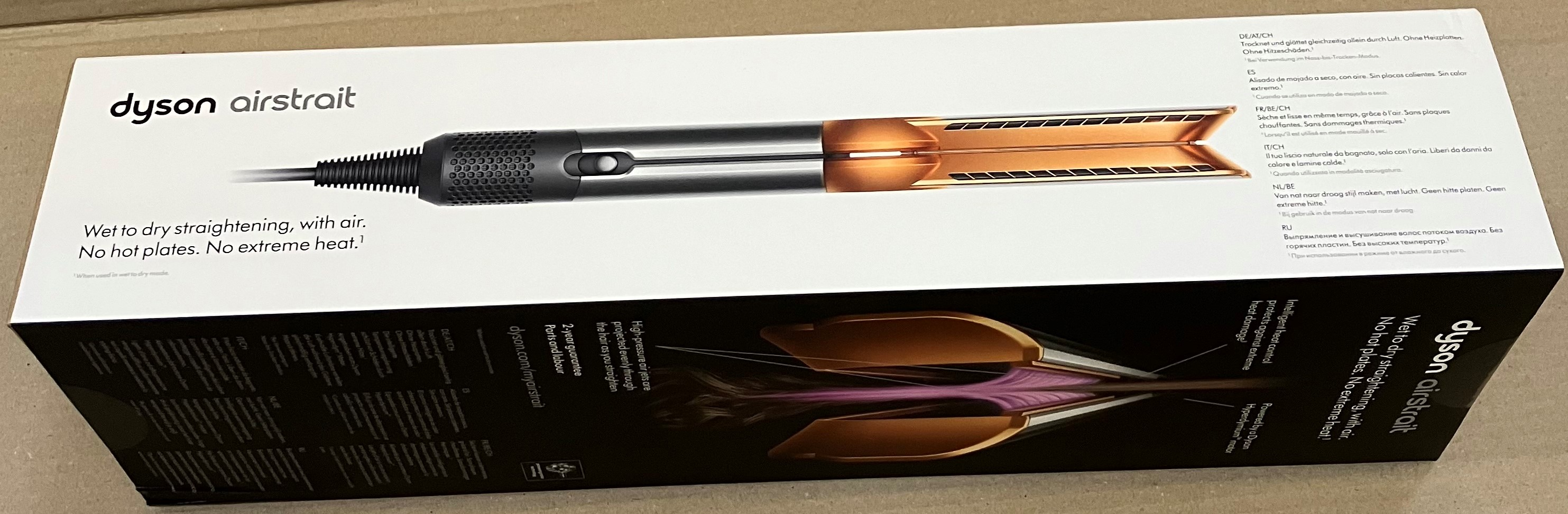 OUTLET - Prostownica DYSON 408202-01 Airstrait Nikiel/Miedź Nikiel-miedź