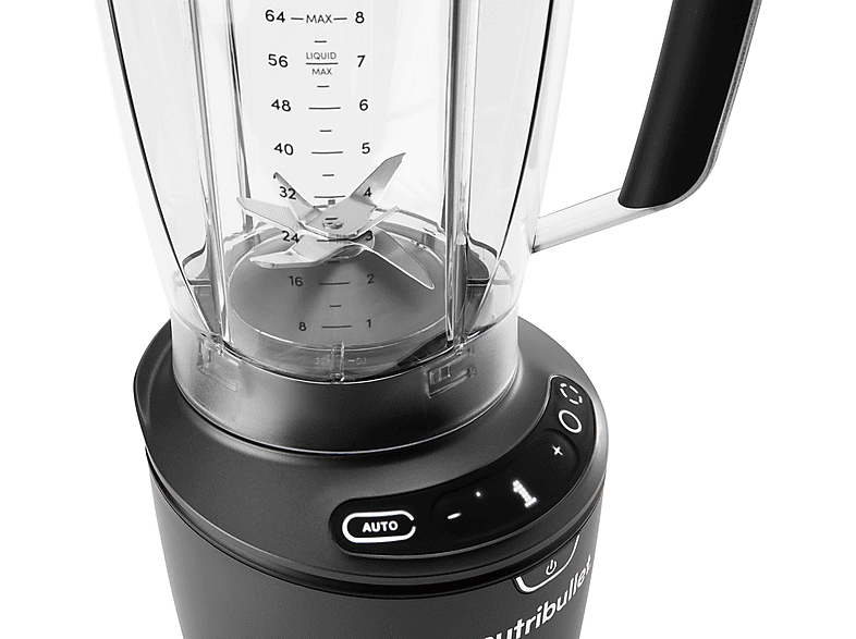 nutribullet NBF 550DG Smartsense Mixer mit 2 Behälter (Silber, 1500 Watt, 0.9 l) — Foto 3 von 5