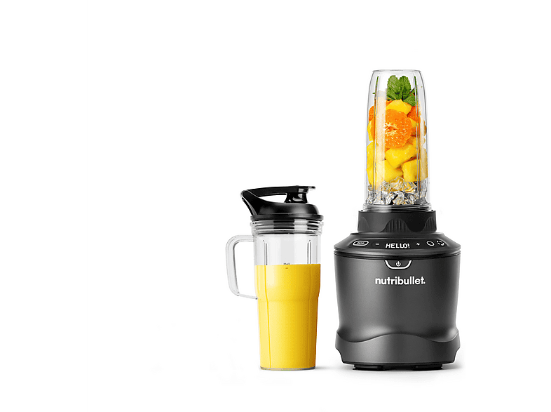 nutribullet NBF 550DG Smartsense Mixer mit 2 Behälter (Silber, 1500 Watt, 0.9 l) — Foto 4 von 5