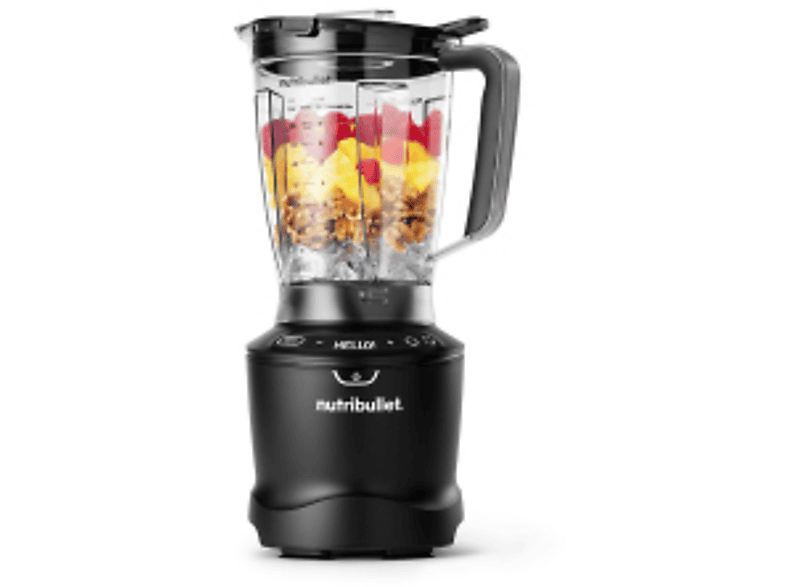 nutribullet NBF 550DG Smartsense Mixer mit 2 Behälter (Silber, 1500 Watt, 0.9 l) — Foto 2 von 5