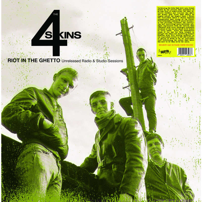 The 4 Skins - Riot In Ghetto Unreleased Radio & Studio Sessions (Vinyl LP (nagylemez))