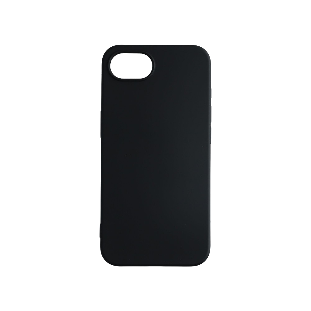 CASE AND PRO Premium szilikon tok iPhone 16e, fekete (PREM-IPH16E-BK)