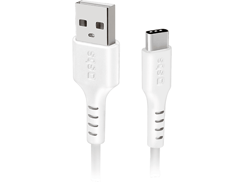 Sbs Mobile Usb-a Naar Usb-c 1.5m Kabel 15 M Zwart afbeelding