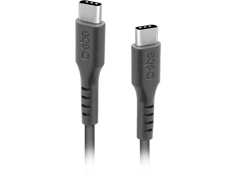 Sbs Mobile Usb-c Naar 3m Kabel 3 M Zwart afbeelding