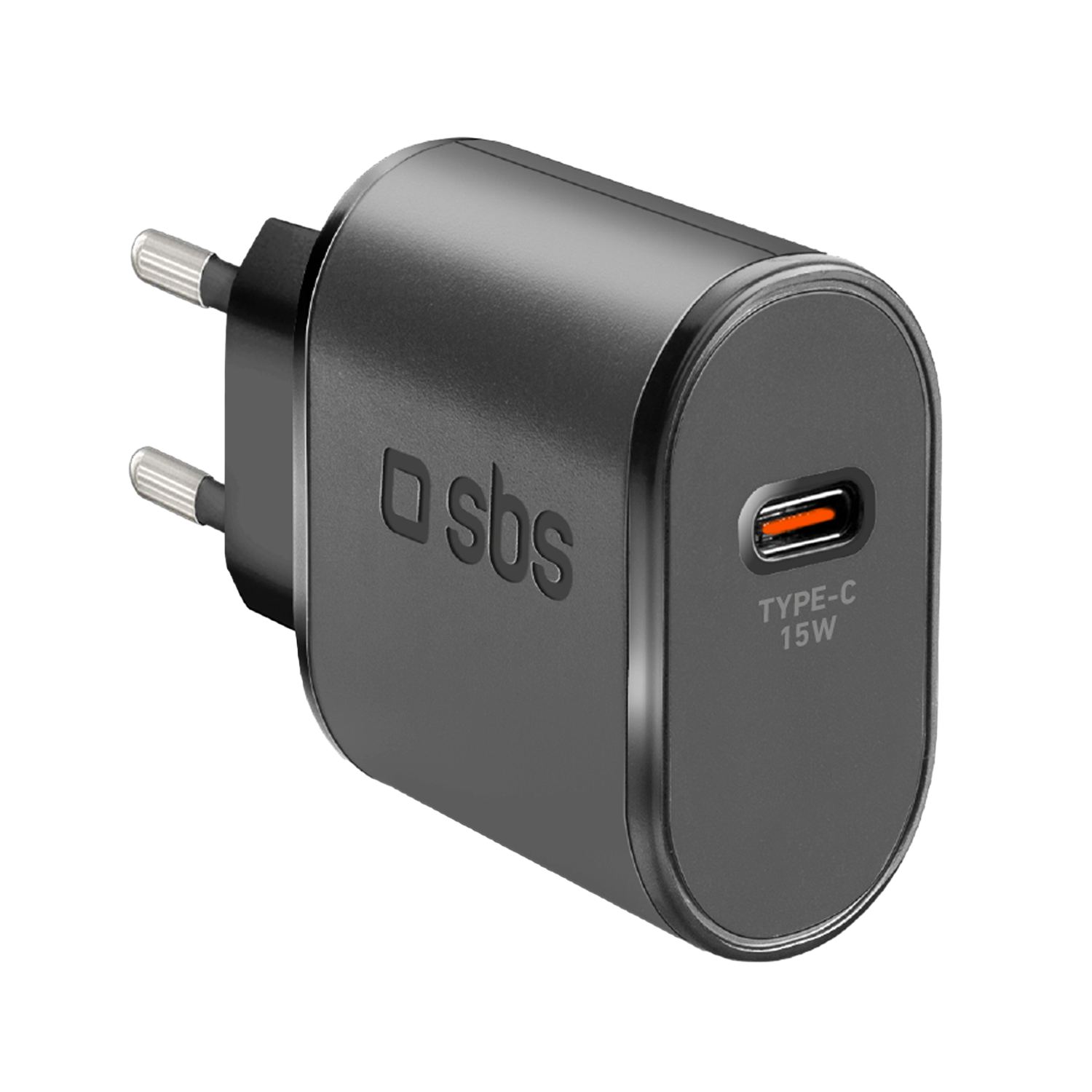 SBS MOBILE Wall Charger USB-C 15W Thuislader afbeelding