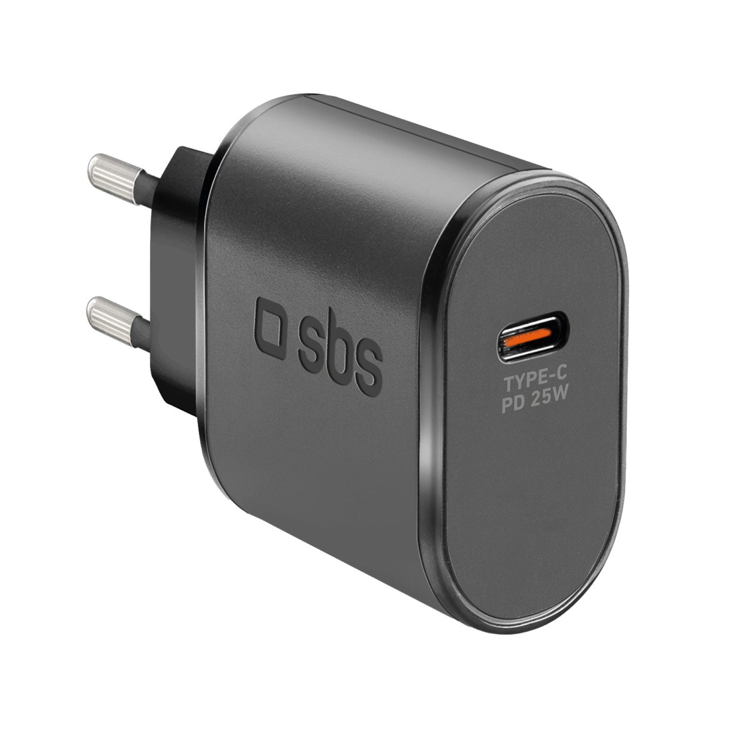 SBS MOBILE Wall Charger USB-C 25W Thuislader afbeelding