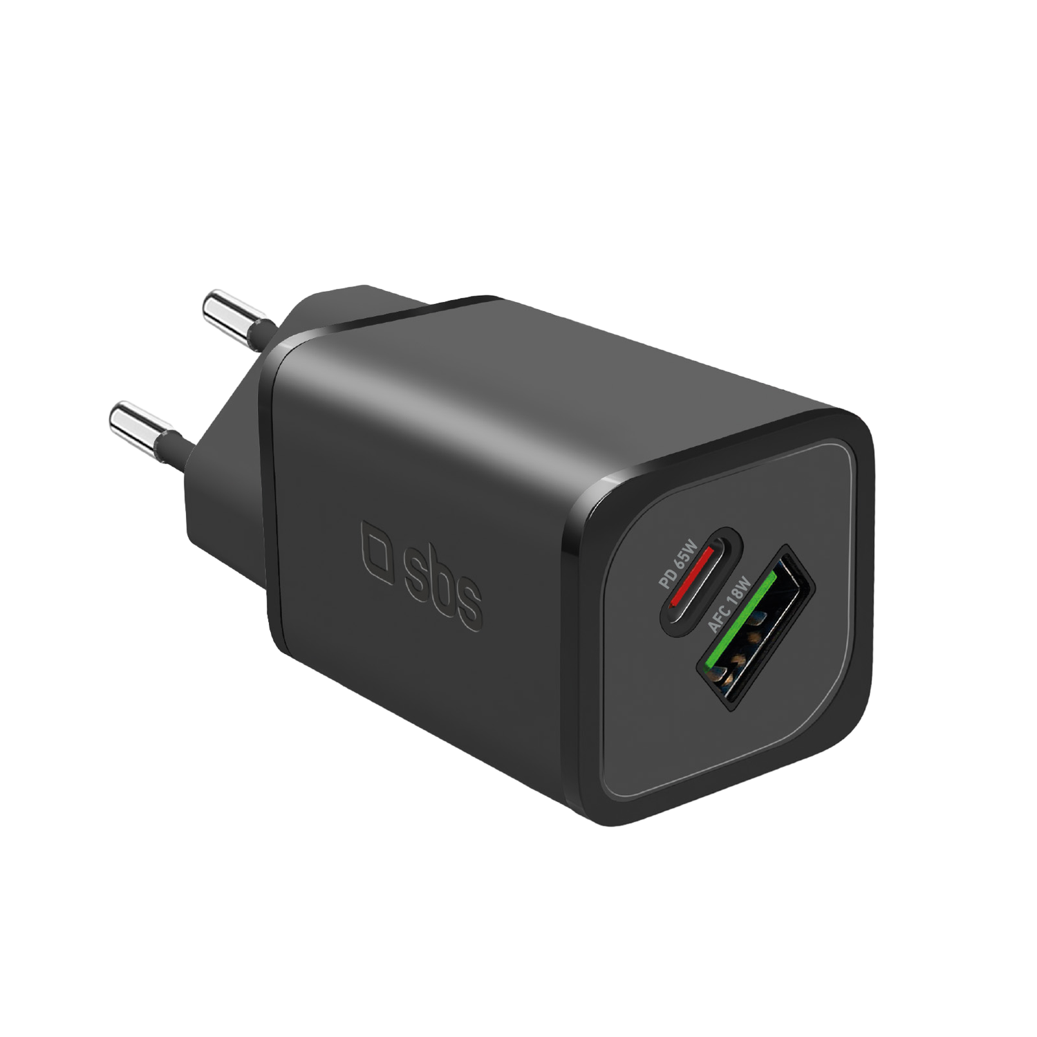 Sbs Wall Charger Usb-c 65w & Usb-a 18w Thuislader
