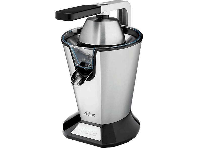 Exprimidor - Ufesa Delux EX4950, 0.75 l, 600W, Sistema Antigoteo, Inox