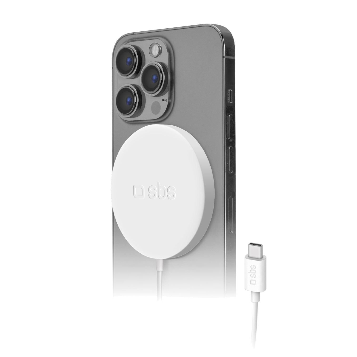 Sbs Wireless Charger 15w Magsafe Draadloze Oplader