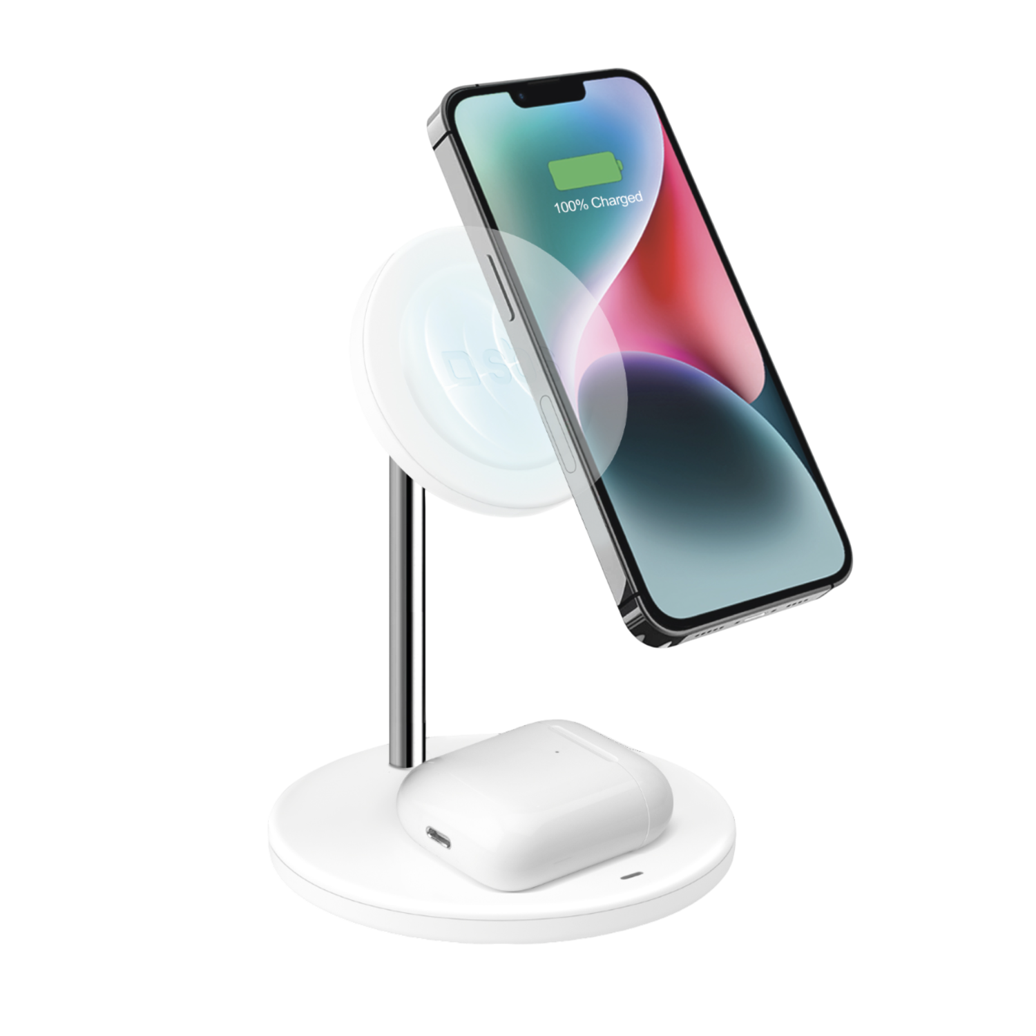 Sbs Wireless Station 2-1 15w Draadloze Oplader