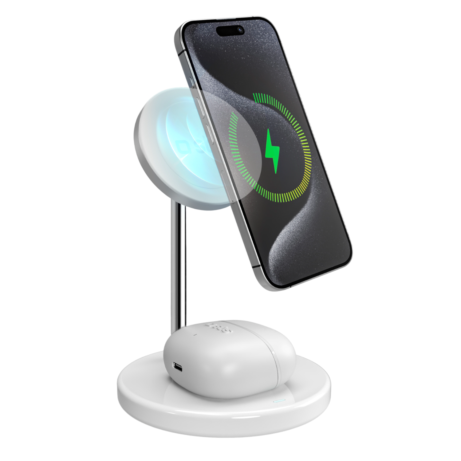 Sbs Wireless Station 2-1 15w Qi2 Draadloze Oplader