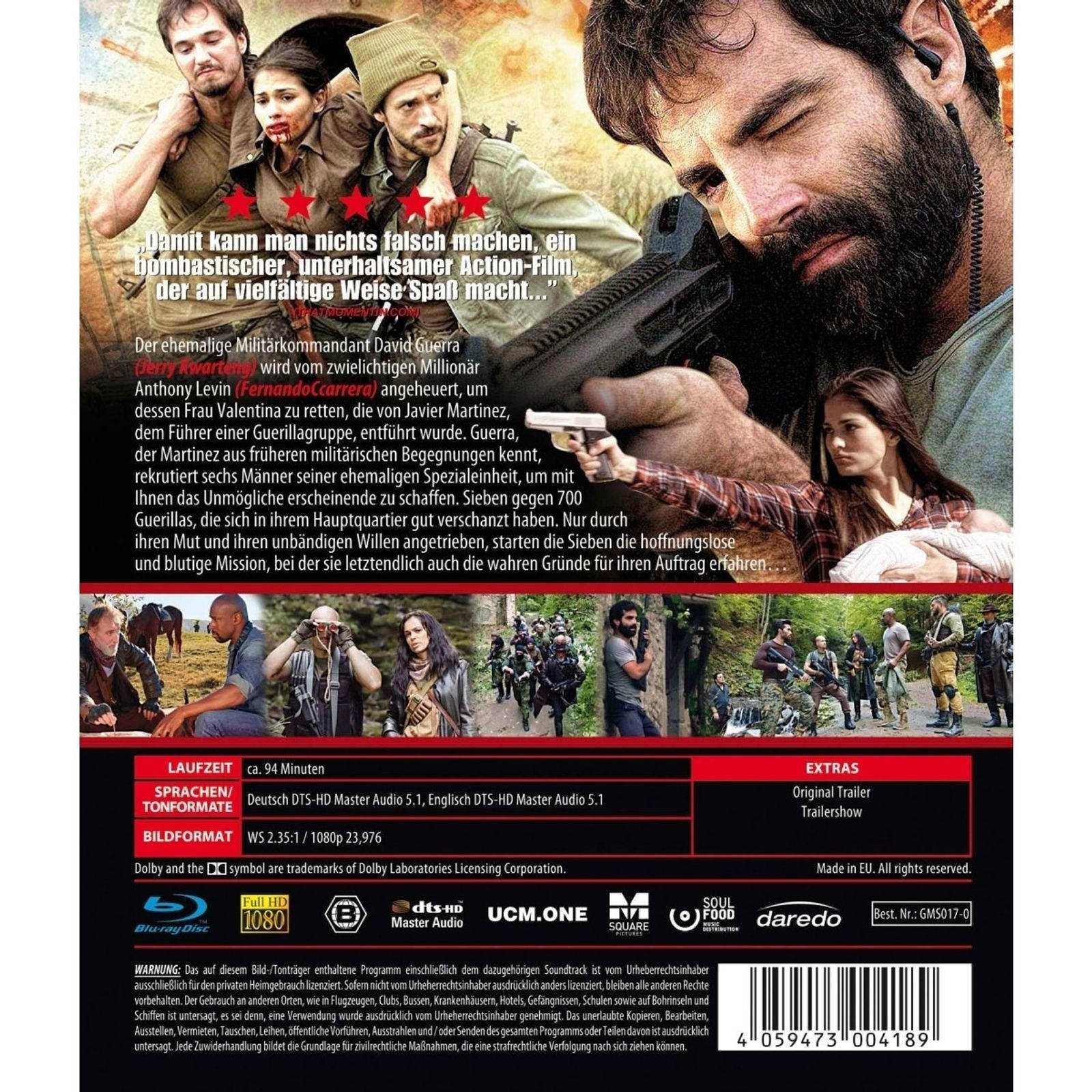 The Glorious Seven-uncut Edition Blu-ray