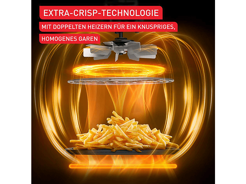 Tefal FW402H Easy Fry XL Surface Heißluftfritteuse 4 l, 2200 Watt, Grau — Foto 3 von 5