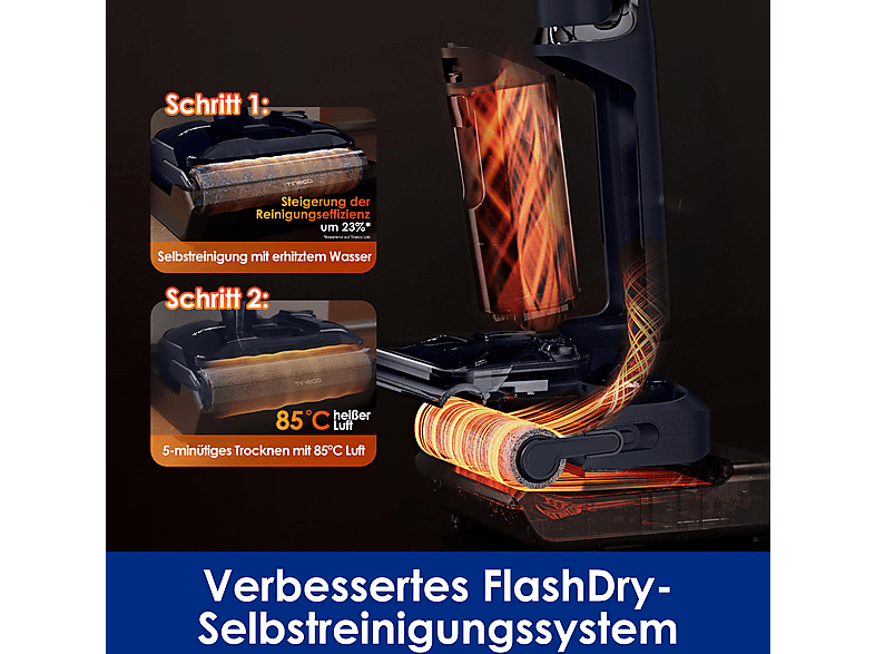 Tineco Floor One S7 Stretch Nass- und Trockensauger, Blau — Foto 5 von 5
