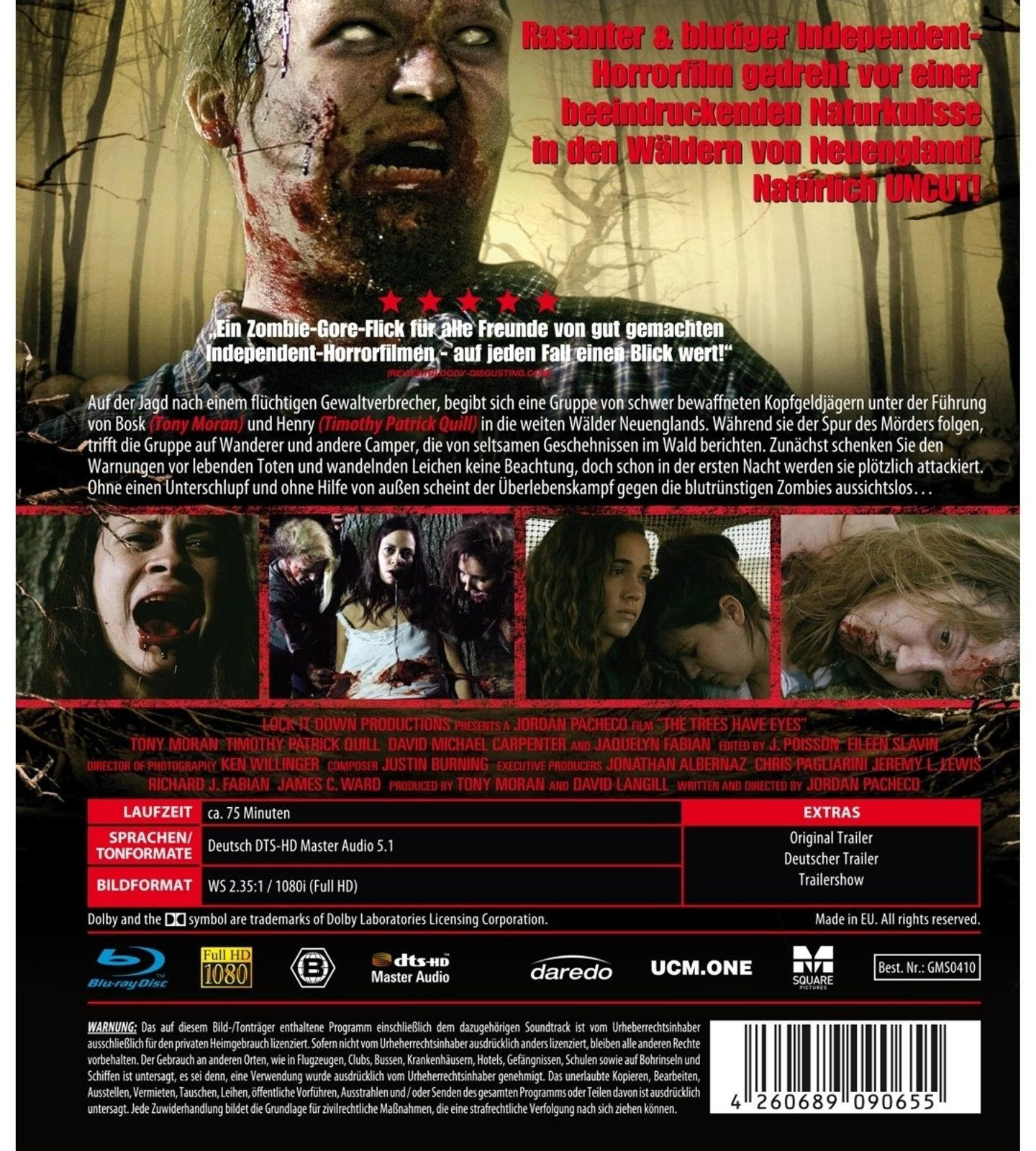 The Trees have Eyes - In diesen Wäldern lauert der Blu-ray