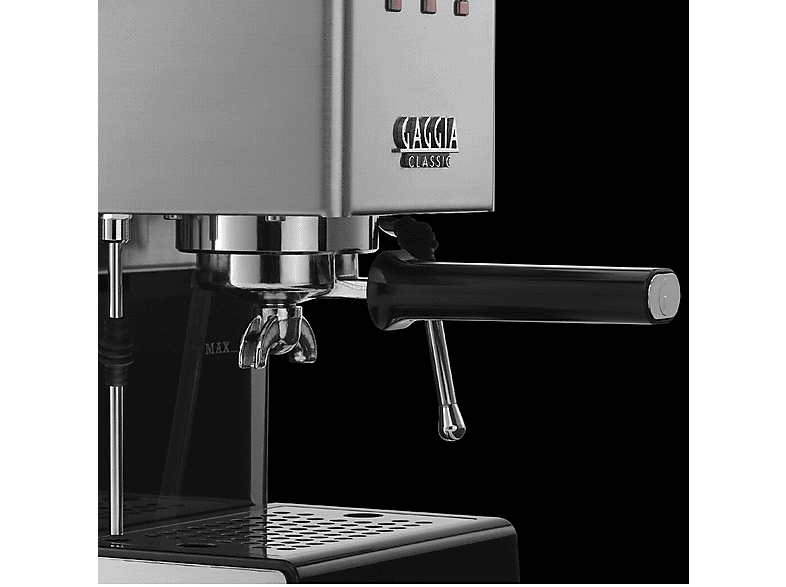 Gaggia RI 9481/11 classic E24 Siebträgermaschine (Edelstahl, 1200 Watt, 15 bar) — Foto 2 von 4