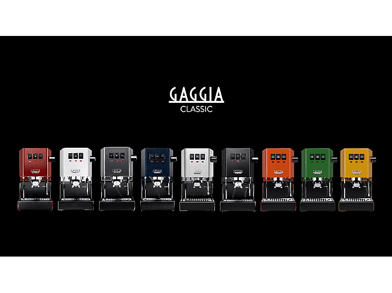 Gaggia RI 9481/11 classic E24 Siebträgermaschine (Edelstahl, 1200 Watt, 15 bar) — Foto 4 von 4