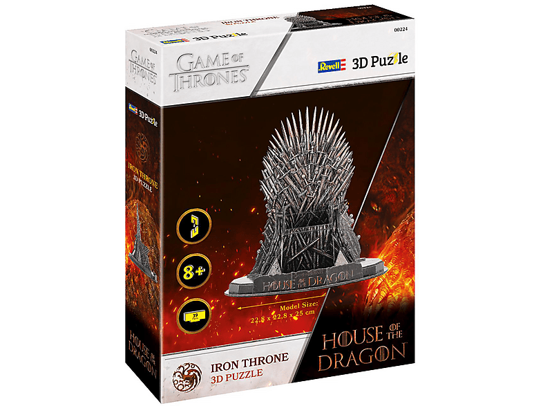 Thumbnail - REVELL House of the Dragon "Iron Throne" 3D Puzzle
