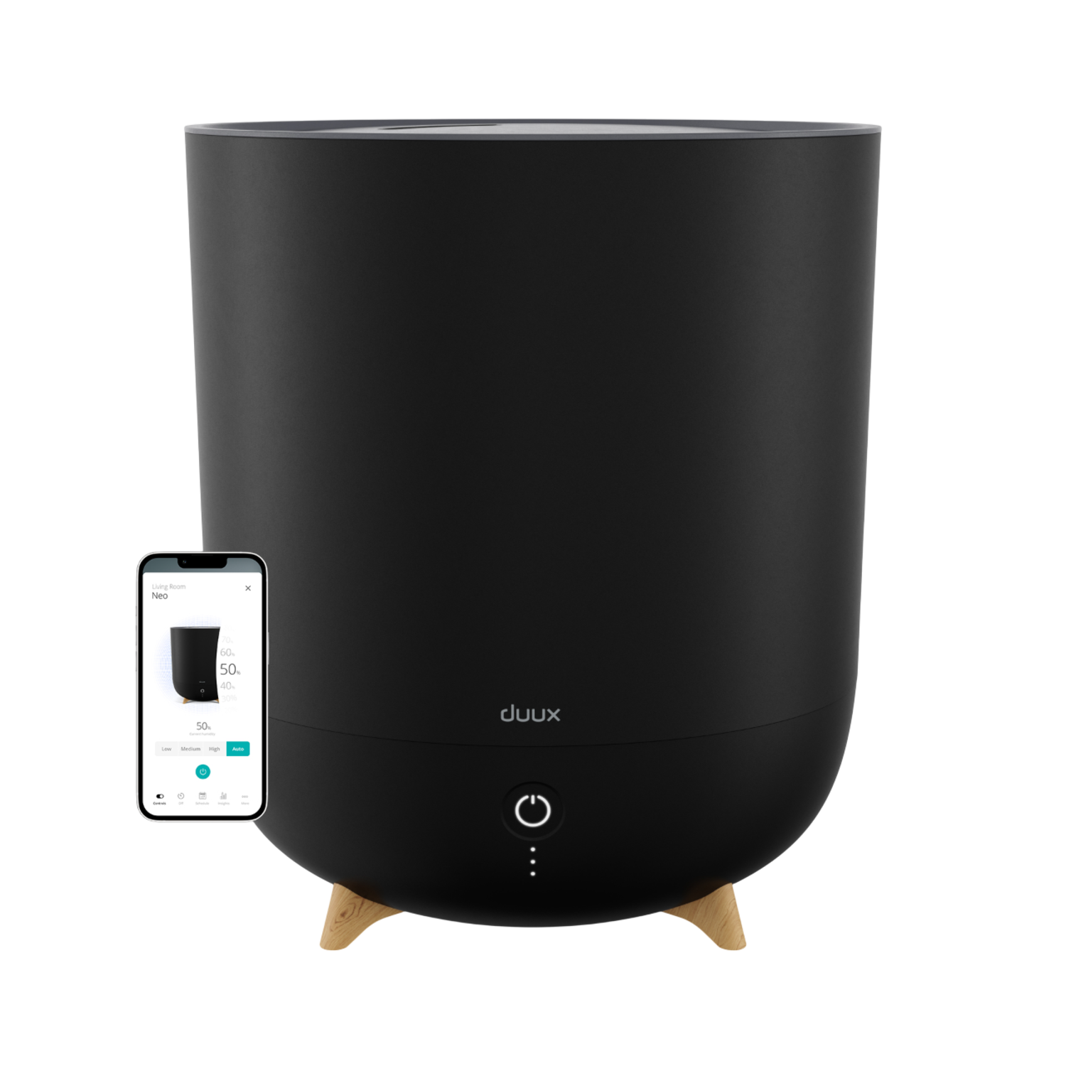 Duux Neo Smart Ultrasone Luchtbevochtiger Zwart