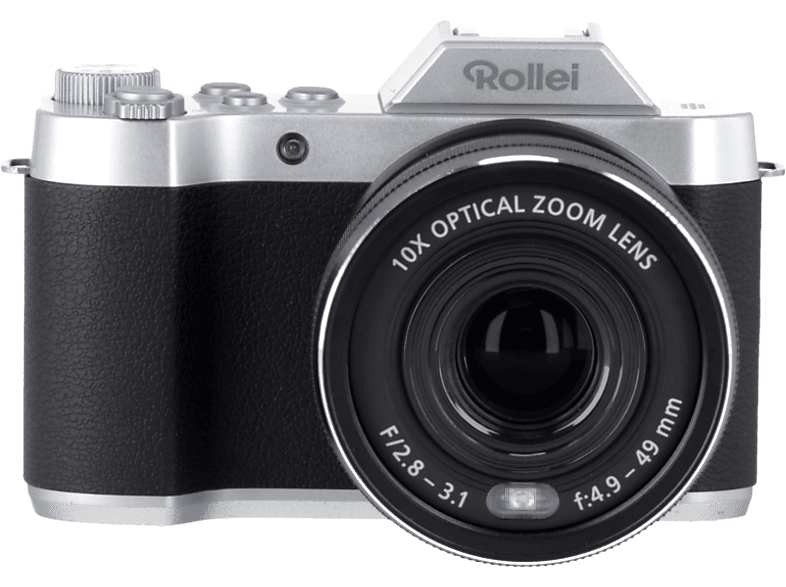 Rollei Powerflex 10x Retro 40530 Compactcamera Zwart