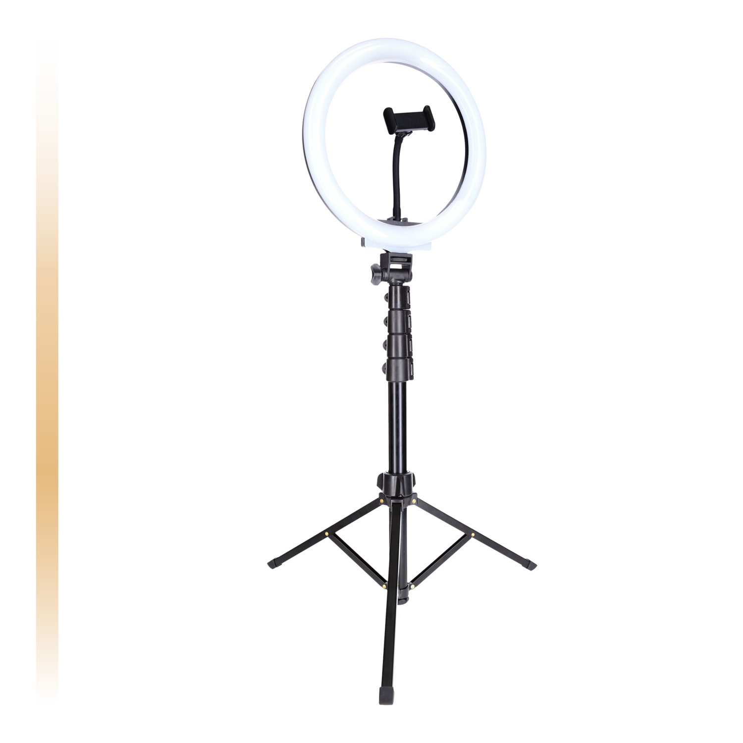 Rollei Lumis Comfort Ring Light Bi-c. Draaibare Ringlamp Met Smartphonehouder