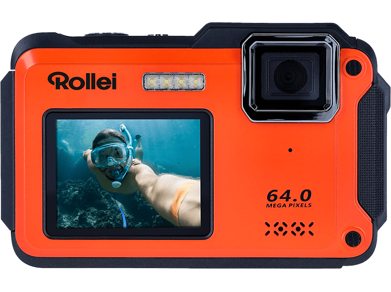 Rollei Rollei Sportsline 64 Self. Orange