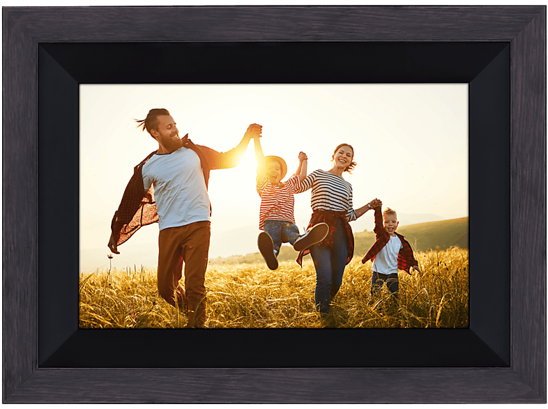 Rollei Smart Frame Wifi 105 Wooden Bl