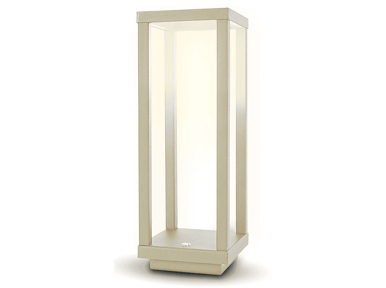 LAMPADA LED MAJESTIC LEA lampada da tavolo portatile ricaricabile, luce ambiente senza fili, Bianco