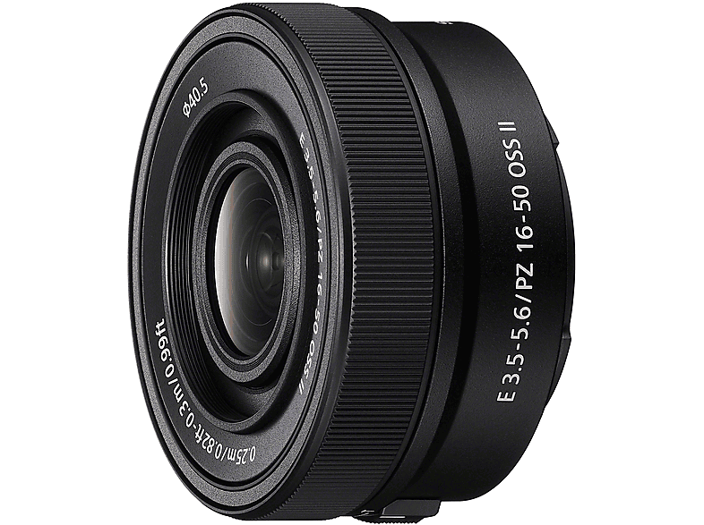 Thumbnail - SONY SELP16502 E PZ 16 mm - 50 f./3.5-5.6 (Objektiv für Sony E-Mount, Schwarz)