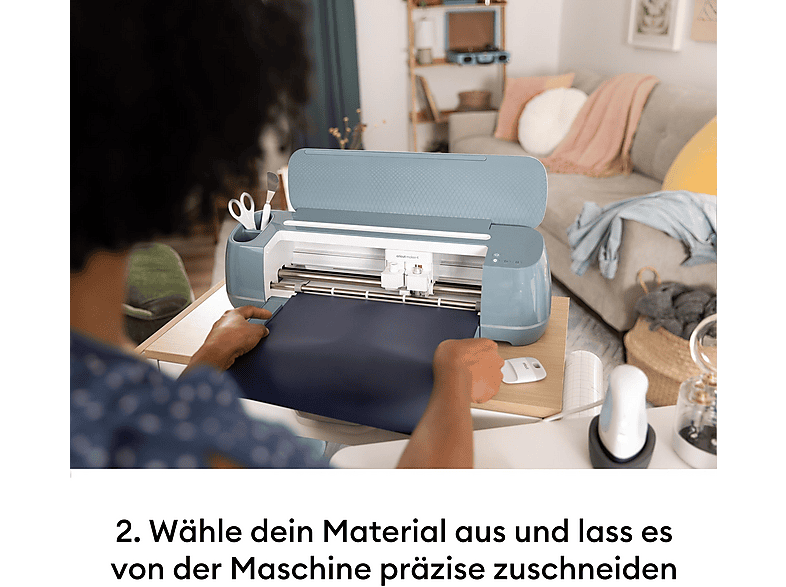 Cricut Maker 4 Essentials Bundle Schneideplotter Gestaltungsset Schnittbreite 29.7 cm — Foto 3 von 5