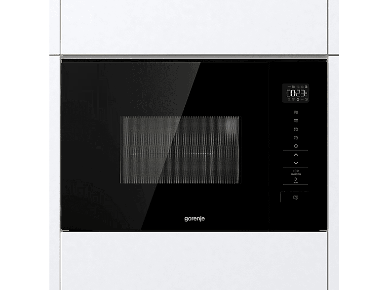 Gorenje BM201SG3BG Mikrowelle mit Grill (800 Watt, Einbaugerät, 20 l, Schwarz) — Foto 4 von 5