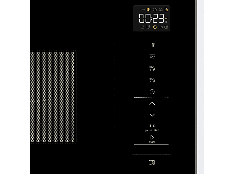 Gorenje BM201SG3BG Mikrowelle mit Grill (800 Watt, Einbaugerät, 20 l, Schwarz) — Foto 3 von 5