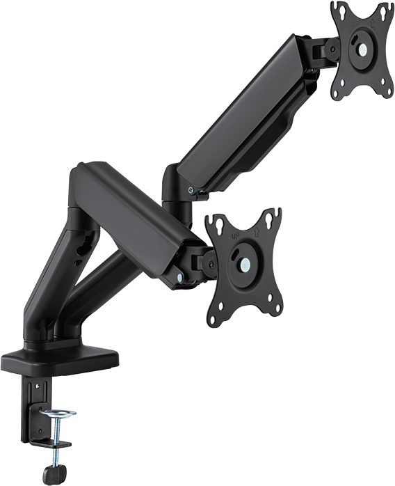 STELL SOS 2121 DUAL asztali rugós monitortartó konzol két monitorhoz, max 32", VESA 75/100 (45026262)