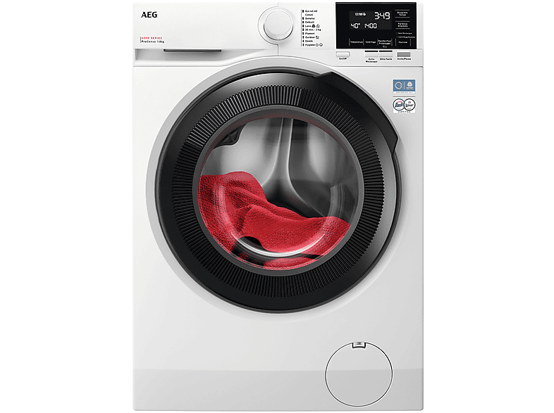 AEG Lr6Fg84 Lavatrice, Caricamento frontale, 8 kg, 57,2 cm, Classe A
