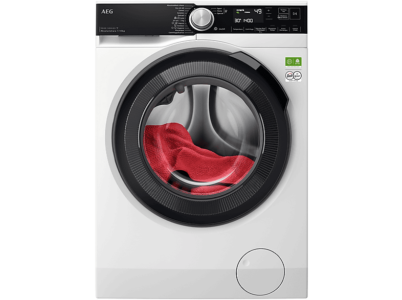 AEG Lr9Fa104Sy Lavatrice, Caricamento frontale, 10 kg, 63,6 cm, Classe A
