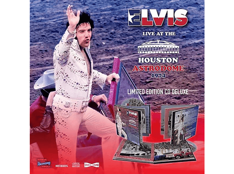 Memphis Recording Elvis Presley - Live At The Houston Astrodome 1974 Lp
