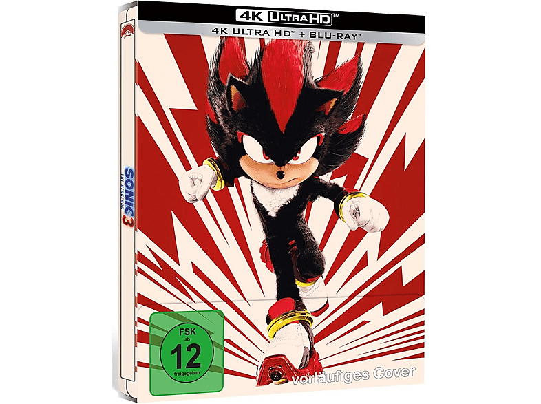 Sonic the Hedgehog 3 4K Ultra HD Blu-ray | MediaMarkt