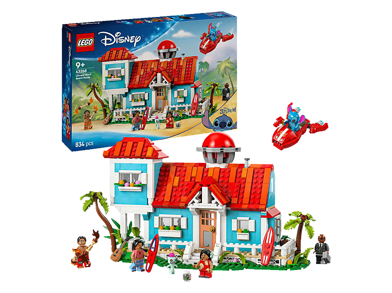Lego Disney Classic 43268 Das Strandhaus aus „Lilo und Stitch“ Bausatz